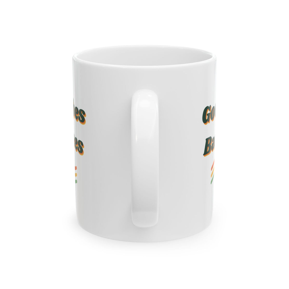 Funny Retro Coffee Mug Good Vibes Bad Knees