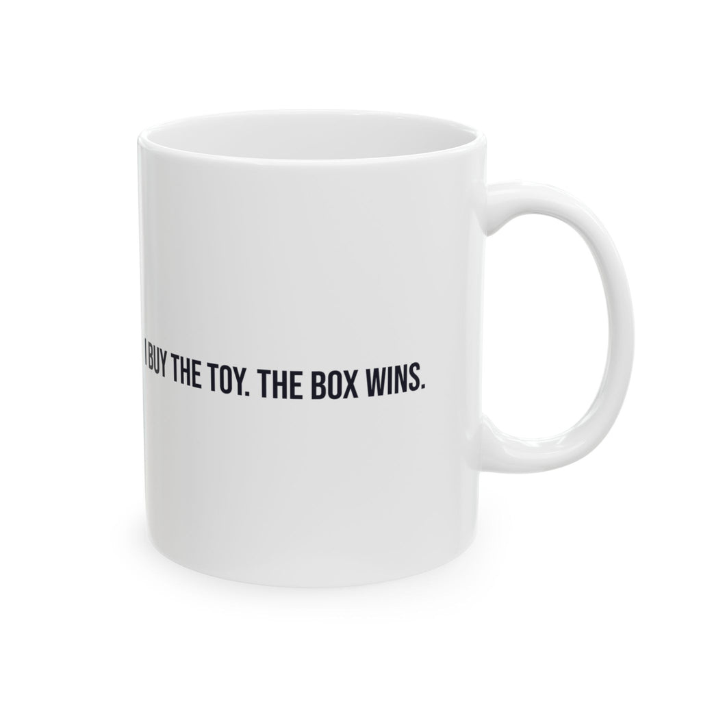 Funny Cat Mom Mug I Buy Toy Cat Picks Box