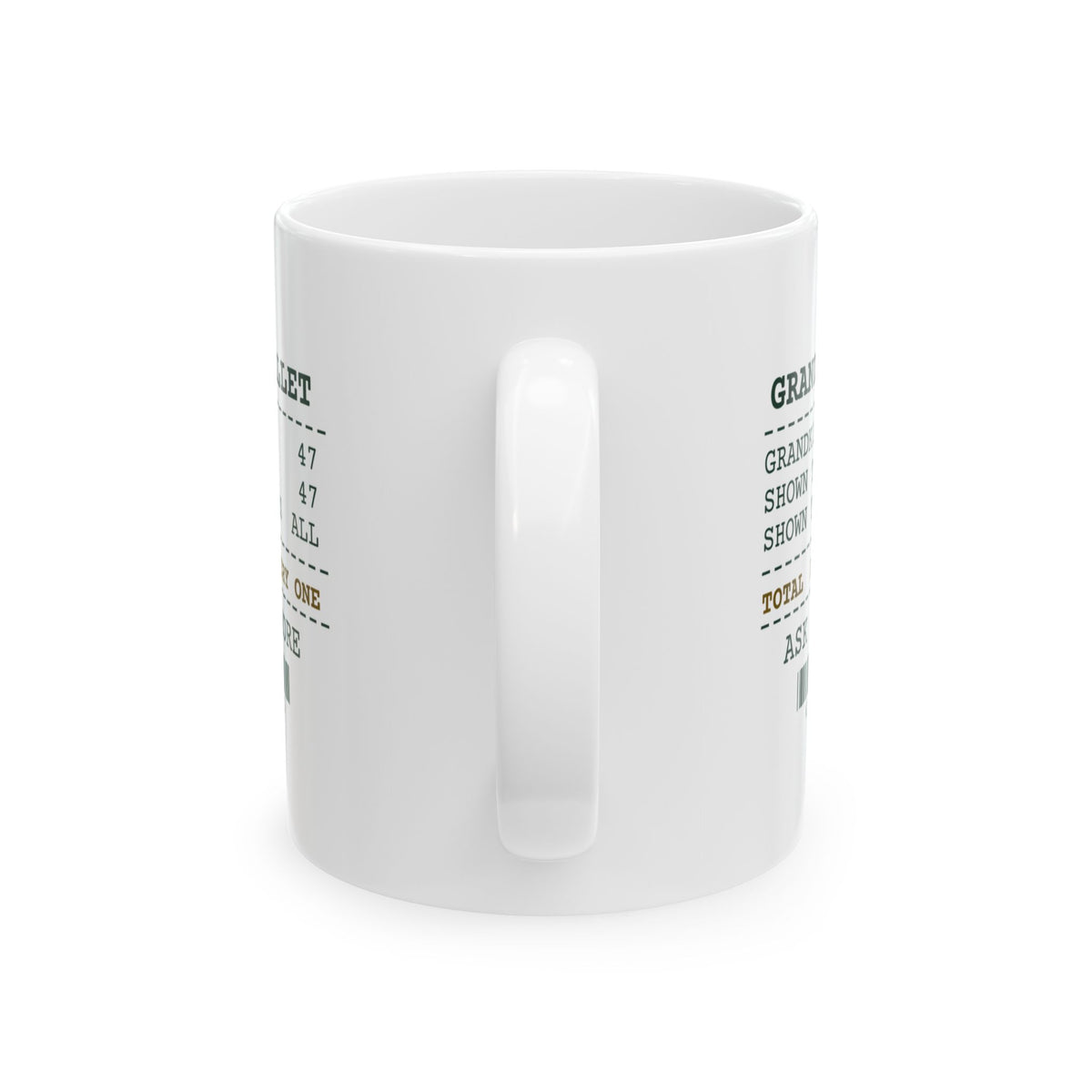 Funny Christmas Coffee Mug Grandpa's Wallet Photos Proud Of Every One