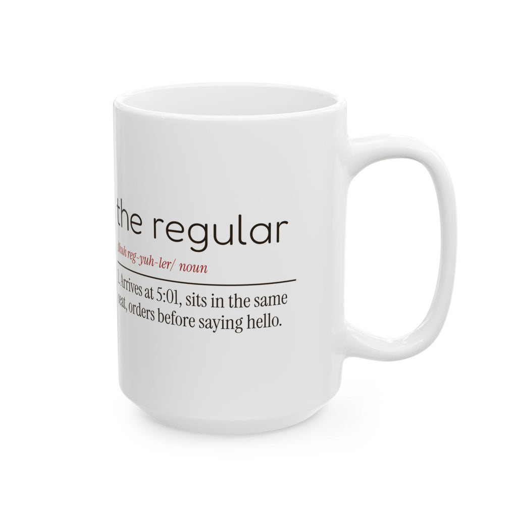 Funny Bartender Coffee Mug The Regular Dictionary Definition