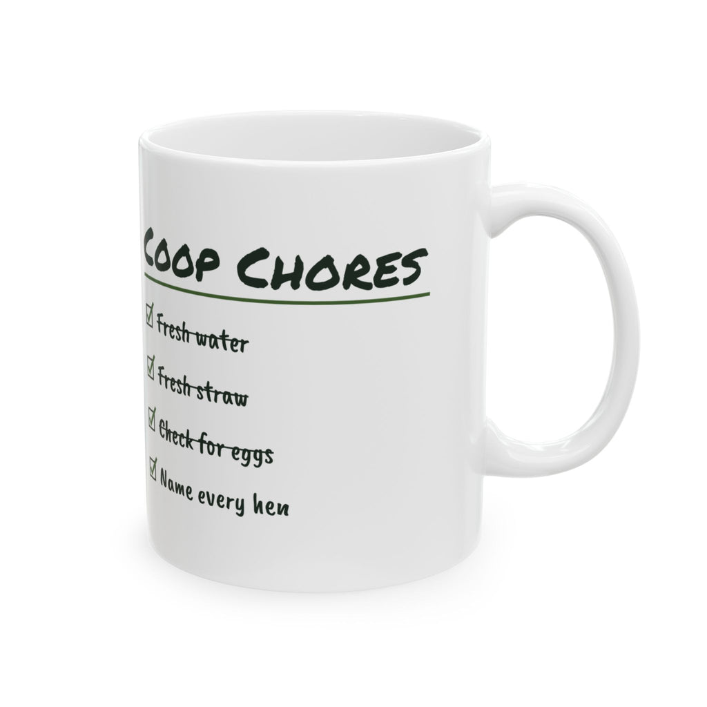 Funny Chicken Keeper Mug Fresh Straw Name Every Hen