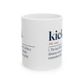 Funny Track Coffee Mug Kick Dictionary Definition For Distance Runners