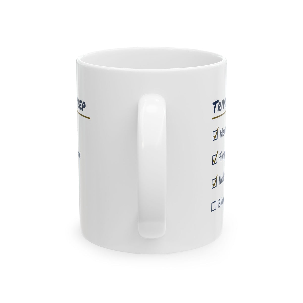 Trivia Night Prep Coffee Mug For Trivia Lovers