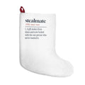 Funny White Elephant Christmas Stocking Stealmate Locked With The Wrong