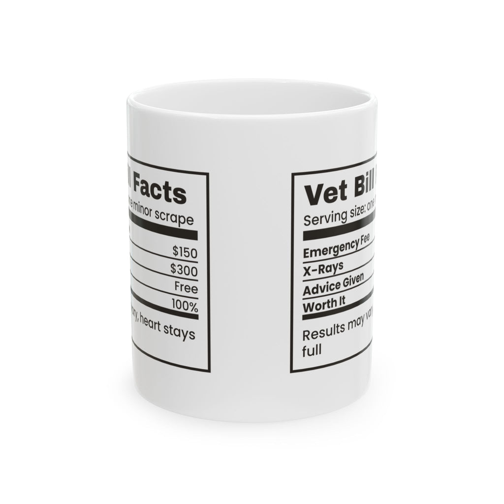 Horse Girl Coffee Mug Vet Bill Facts