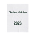 Christmas Throw Blanket Christmas With Papa 2026 Grandpa Keepsake