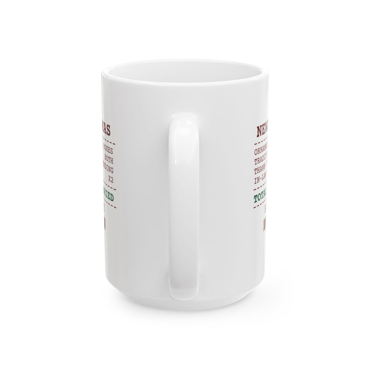 Funny Christmas Coffee Mug Thank You Notes Still Pending Newlyweds