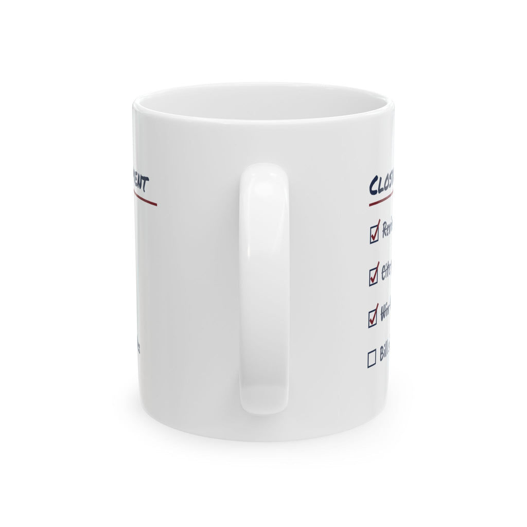 Closing Argument Coffee Mug For Lawyers
