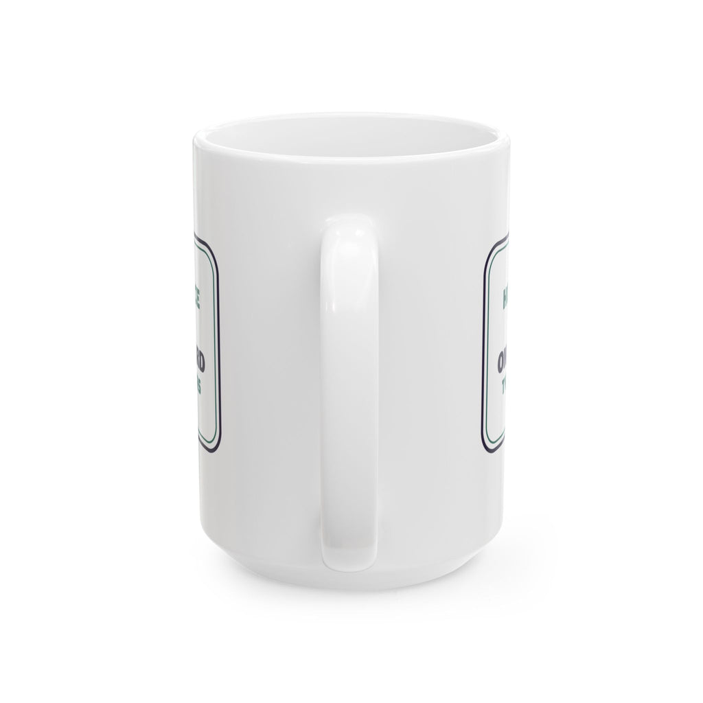 Funny Cat Mom Coffee Mug Cat On Keyboard Typos Are Hers Sign