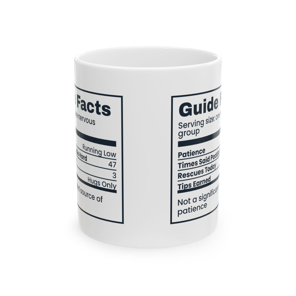 Kayaking Coffee Mug Guide Facts Tips Earned Hugs Only