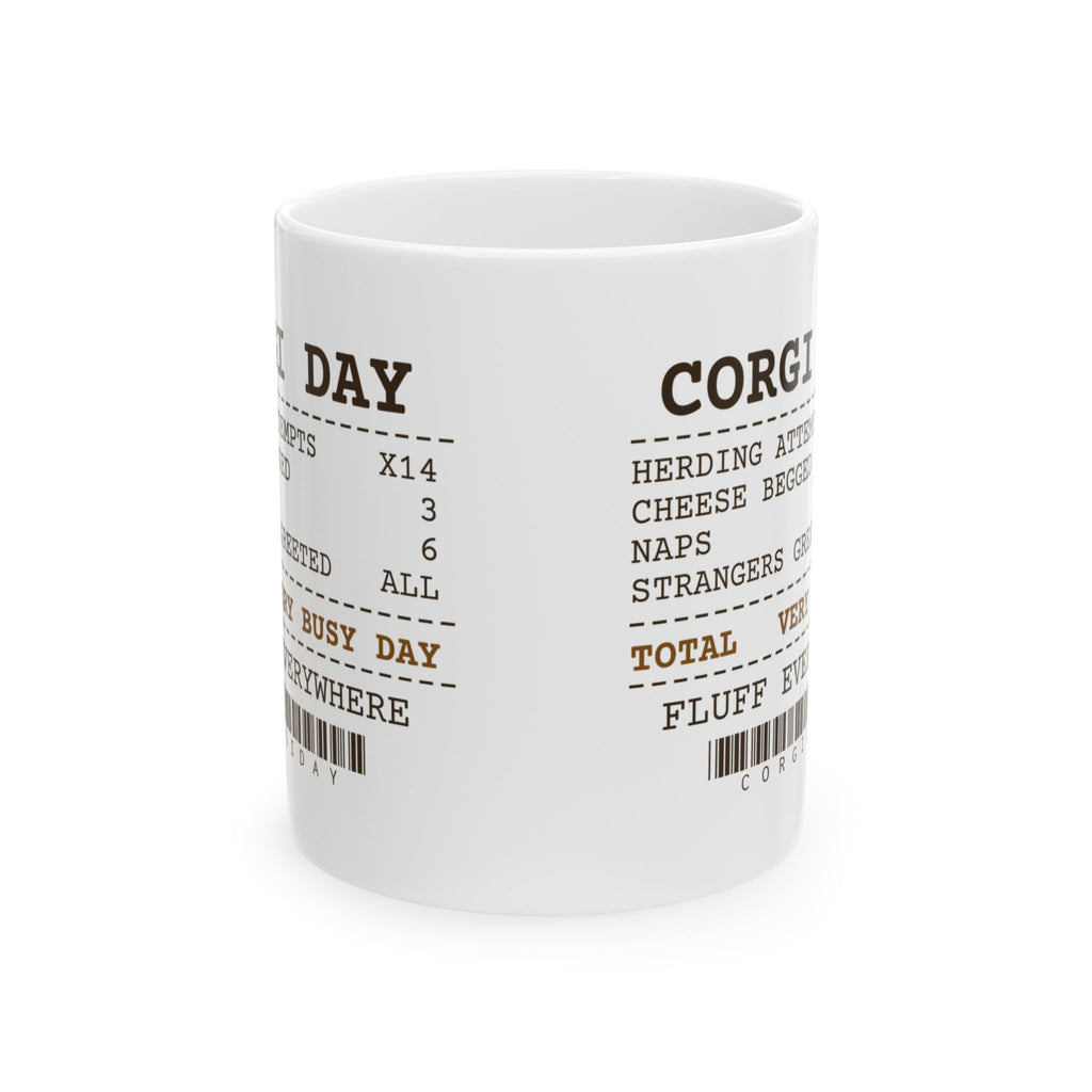 Funny Corgi Coffee Mug Herding Attempts 14 Strangers Greeted All