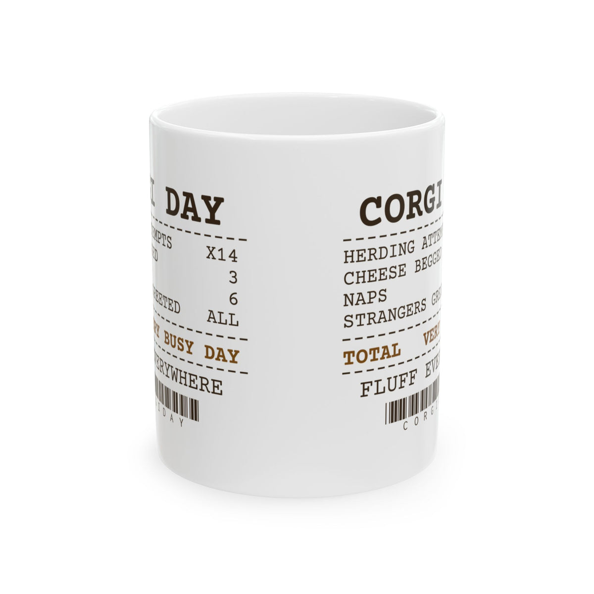 Funny Corgi Coffee Mug Herding Attempts 14 Strangers Greeted All