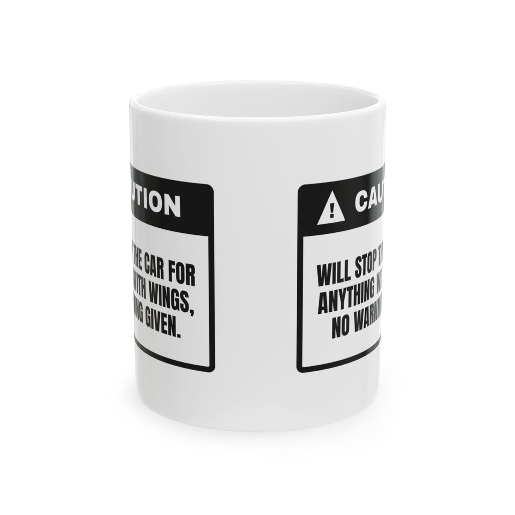 Bird Watcher Coffee Mug Will Stop The Car For Birds