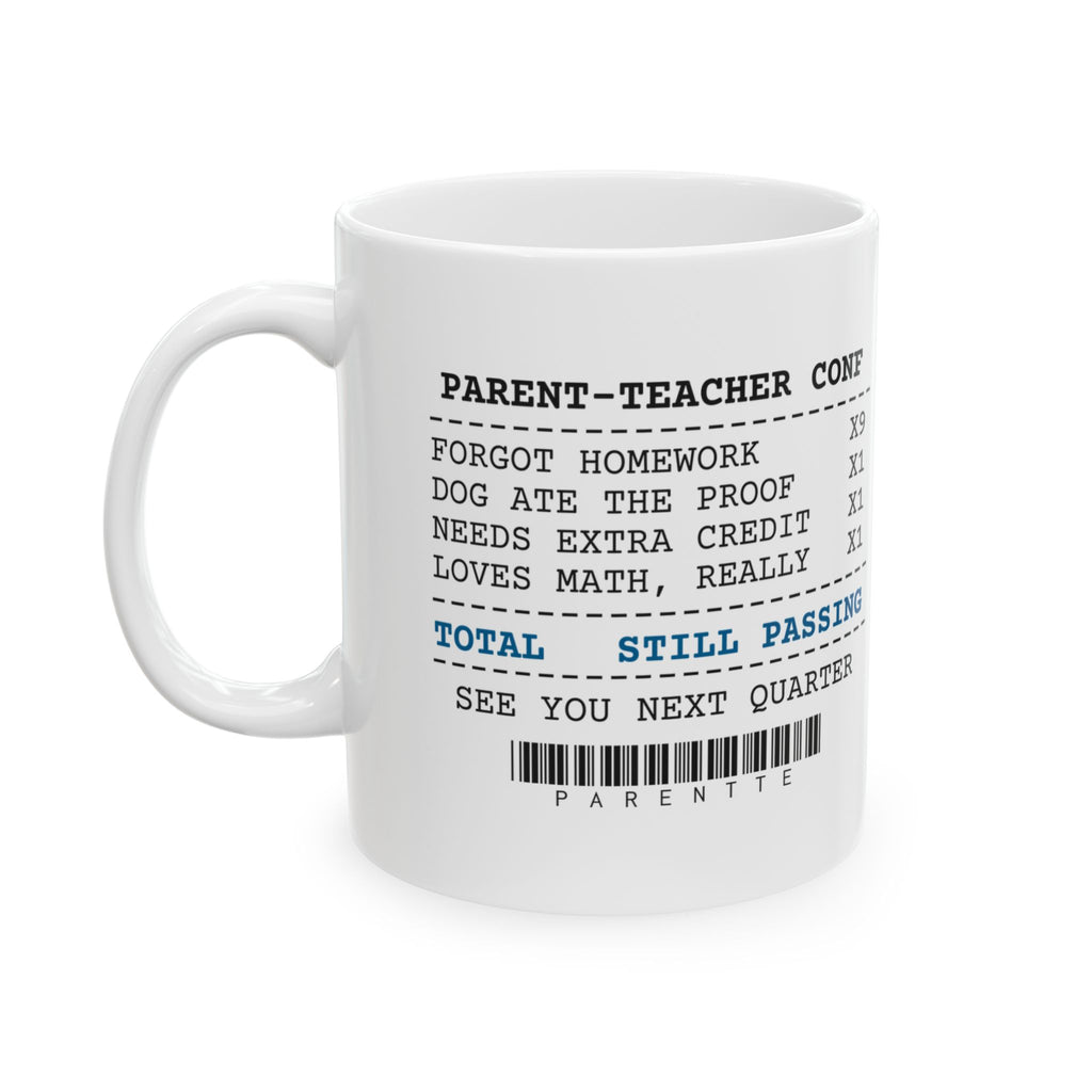 Teacher Coffee Mug Still Passing Somehow Math Lover