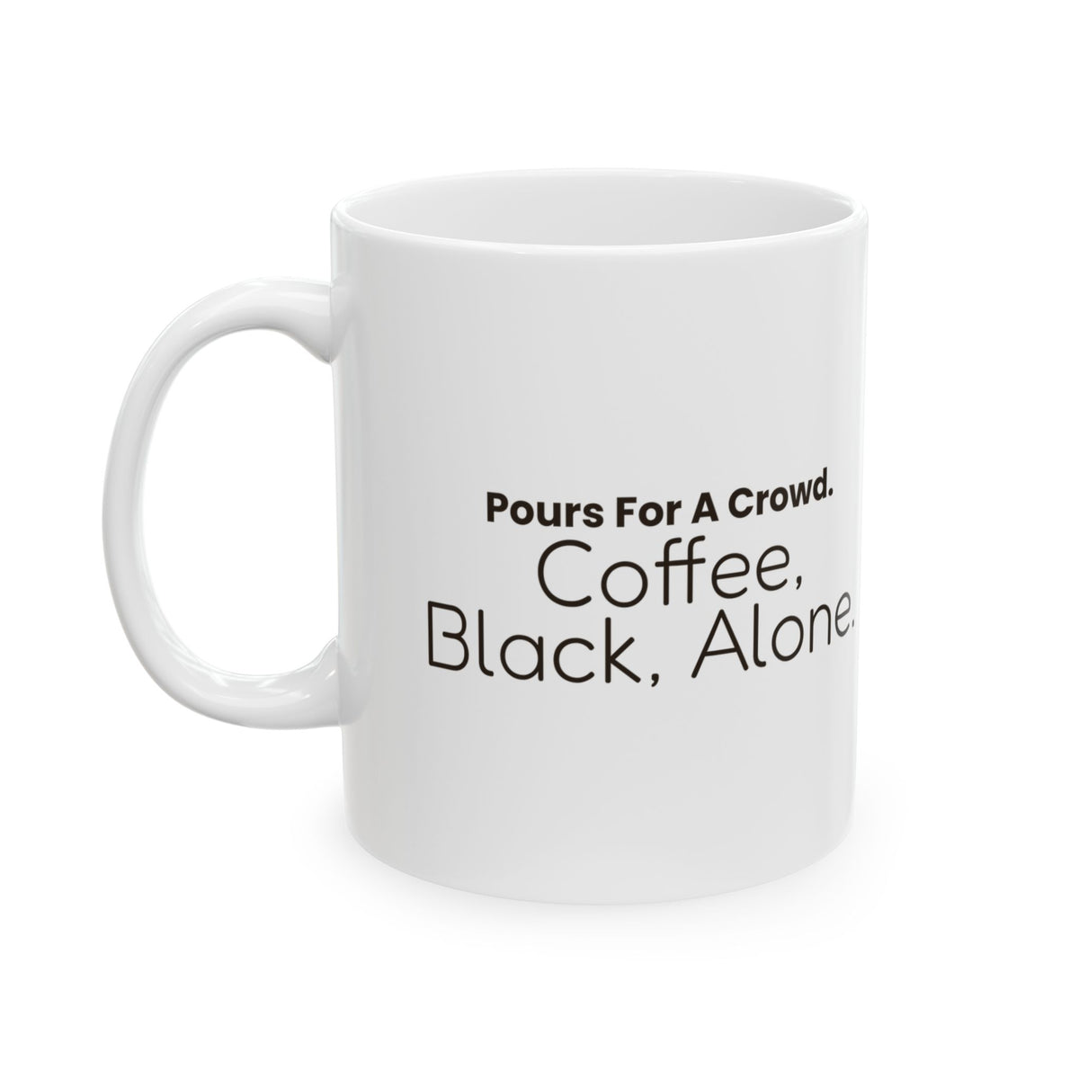 Funny Bartender Coffee Mug Pours For A Crowd Coffee Black Alone