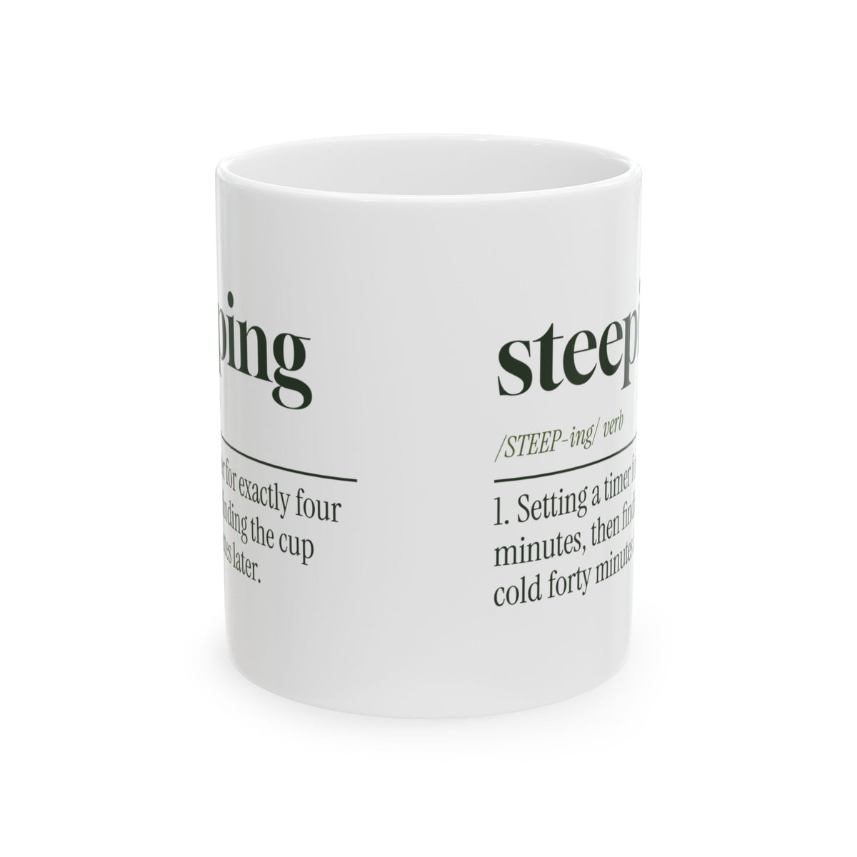Funny Tea Coffee Mug Steeping Dictionary Definition For Tea Lovers
