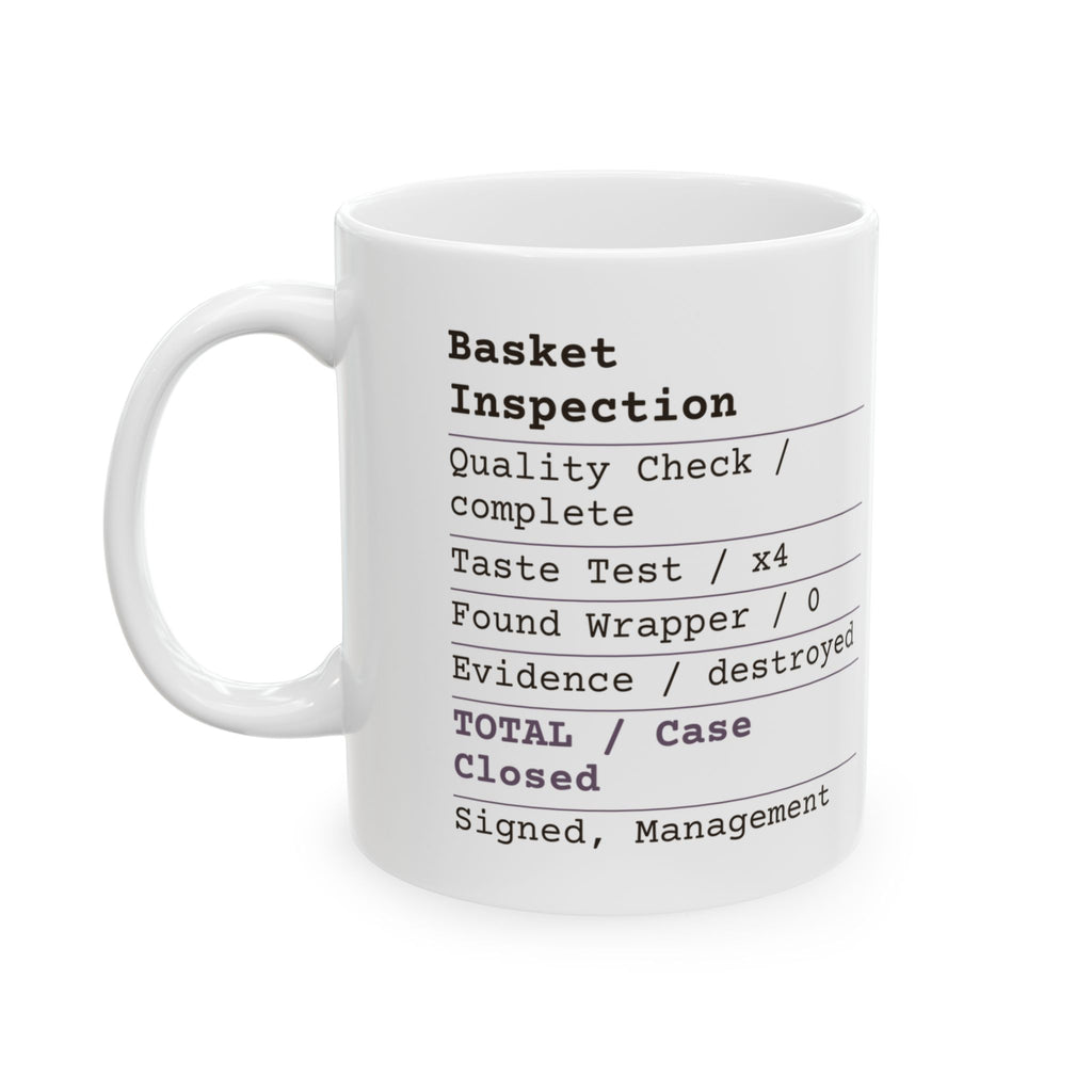 Funny Easter Candy Inspector Receipt Coffee Mug For Parents