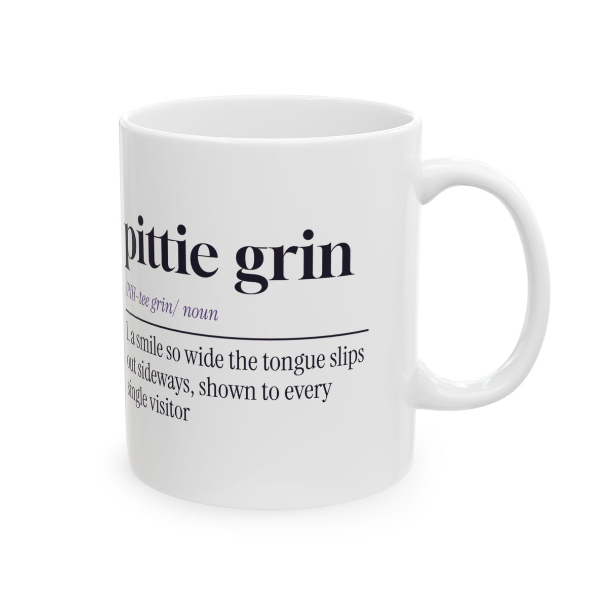 Funny Pit Bull Mug Pittie Grin Dictionary Definition For Pit Bull Owners