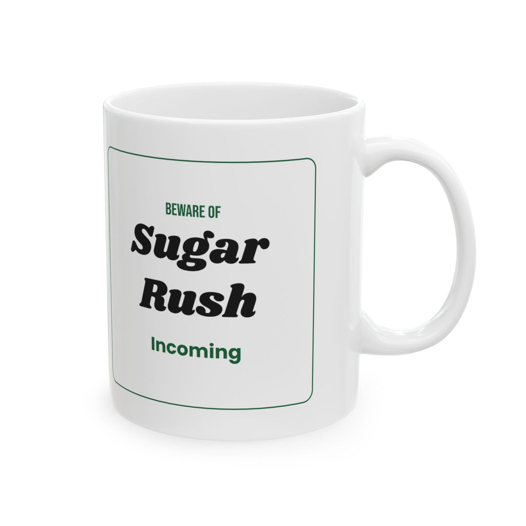 Funny Halloween Coffee Mug Sugar Rush Sign For Teachers