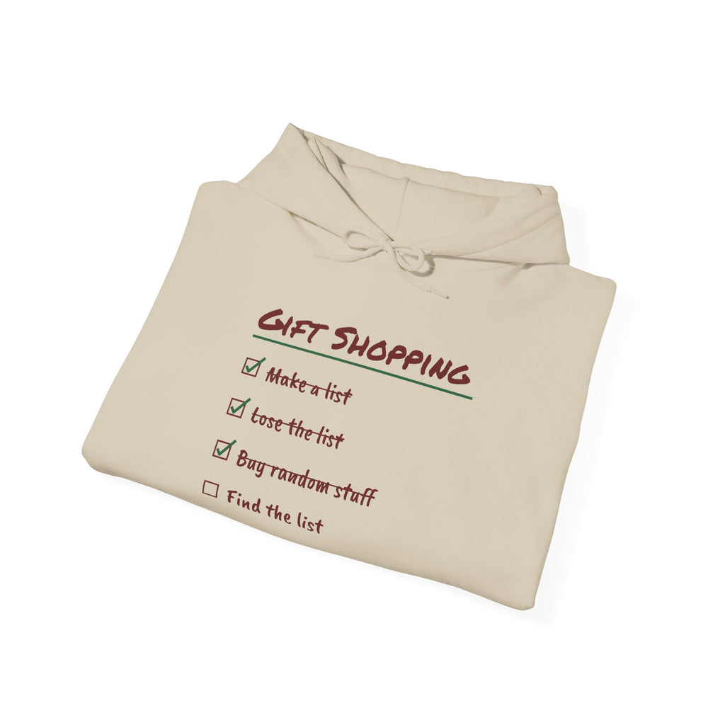 Funny Christmas Shopping Hoodie Lose The List Find It December 26