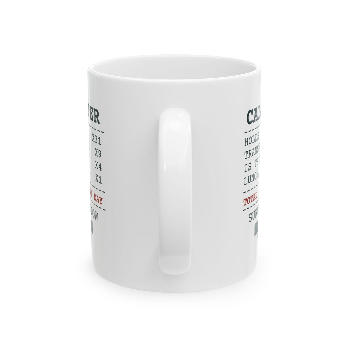 Funny Call Center Coffee Mug Receipt Is This A Robot