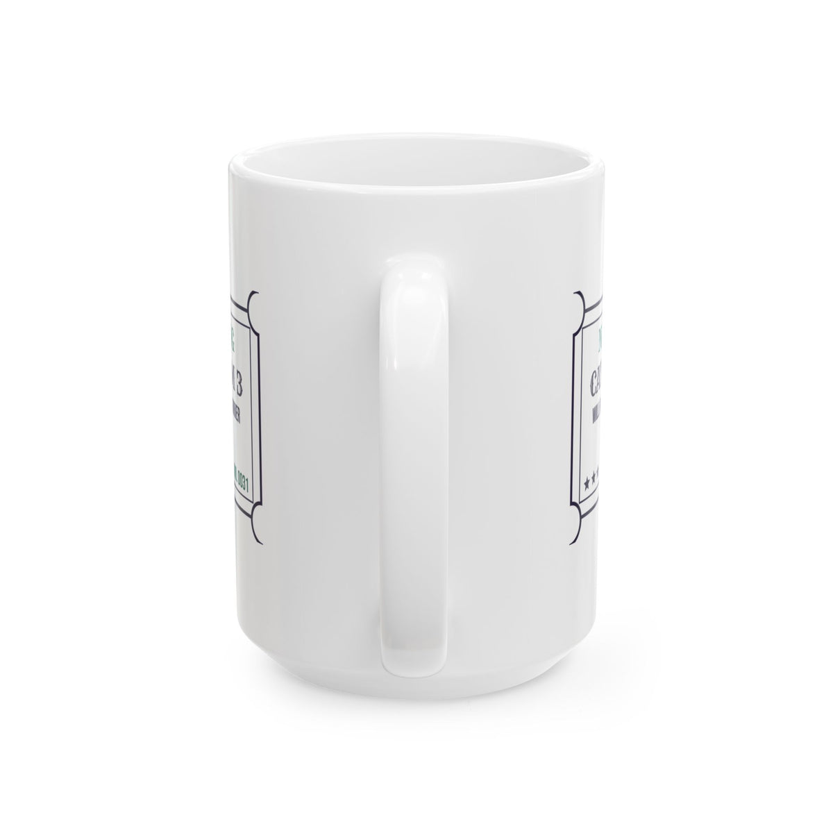 Funny Veterinarian Coffee Mug Cat Will Not Leave The Carrier Ticket
