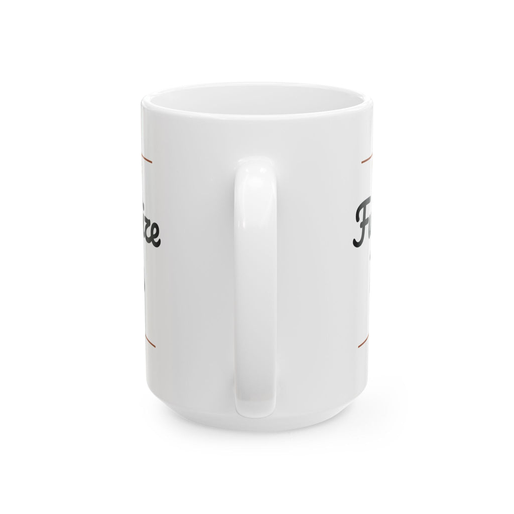 Funny Halloween Coffee Mug Full Size Candy Bars Sign For Candy Fans