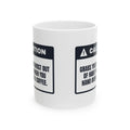 Funny Wrestling Coffee Mug Grabs A Wrist Out Of Habit For Wrestlers