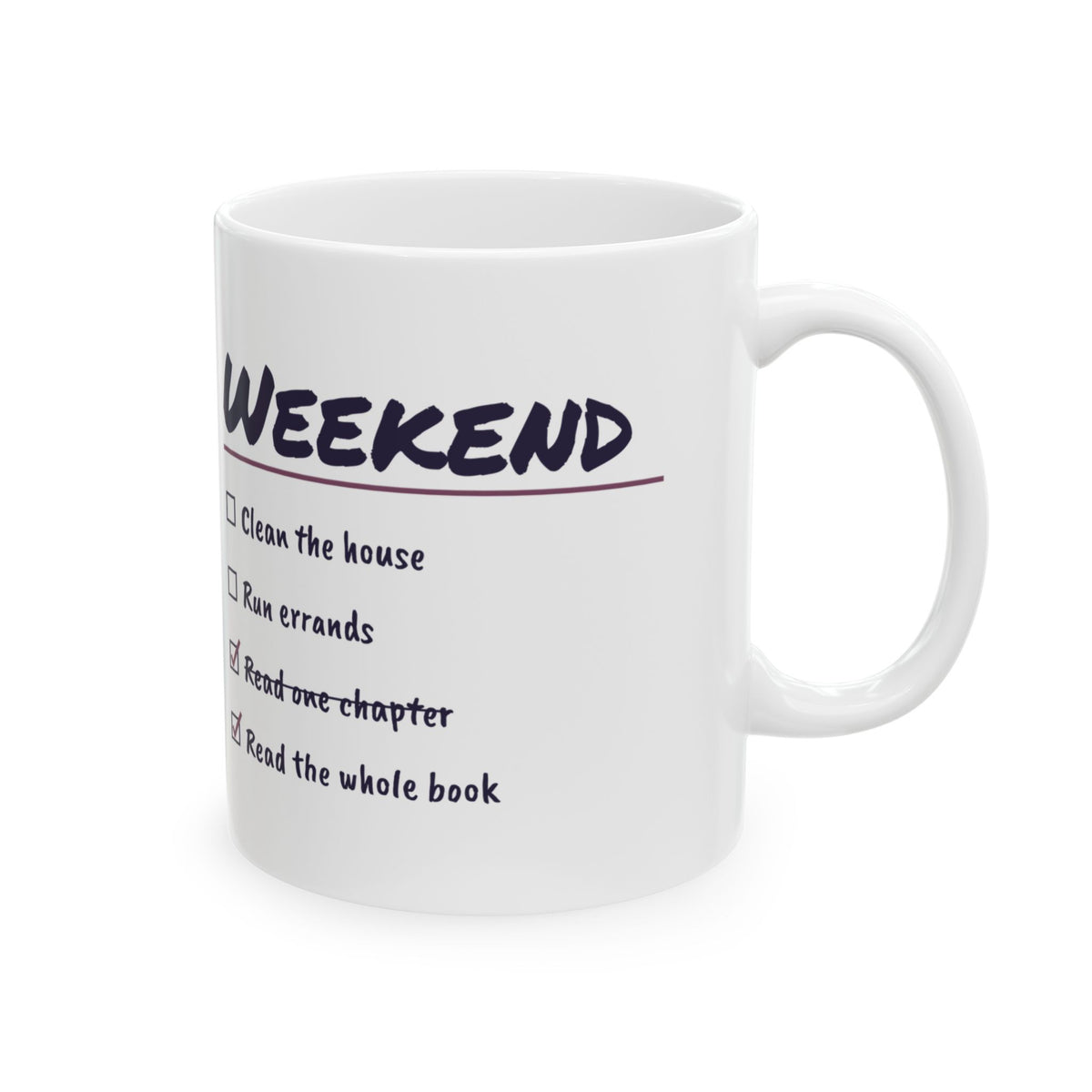Funny Book Lover Coffee Mug Read One Chapter Read The Whole Book