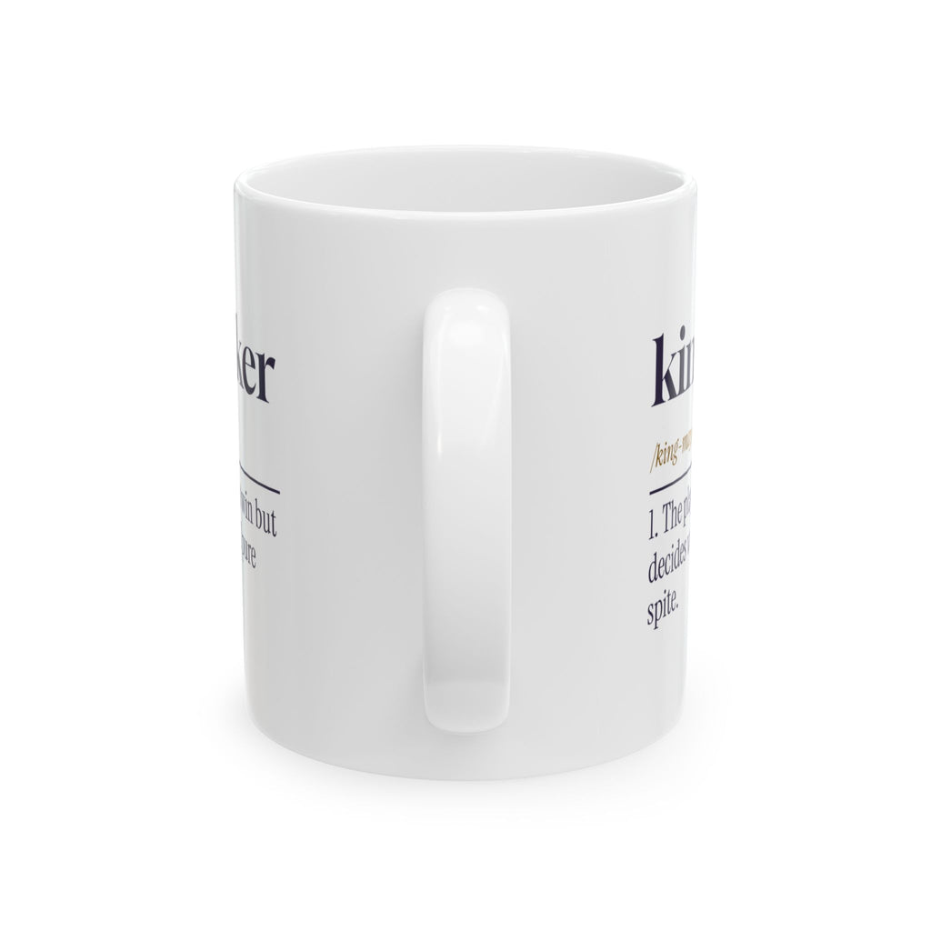 Funny Board Game Mug Kingmaker Dictionary Definition