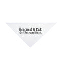 Rescued A Cat. Got Rescued Back Dog Bandana, Funny Cat