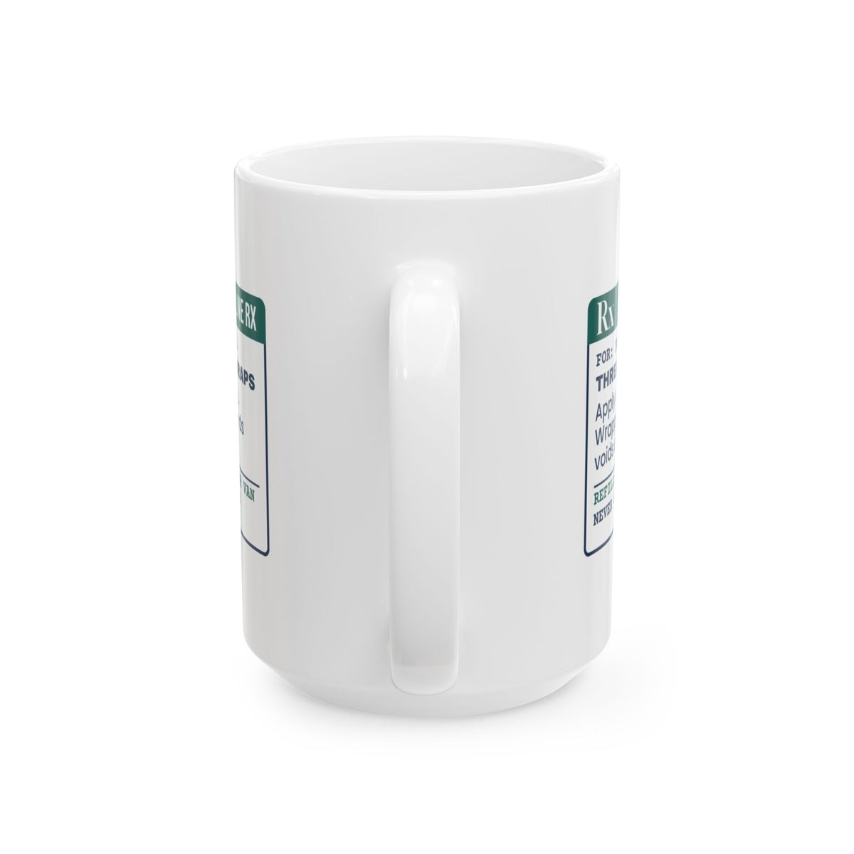 Funny Plumber Coffee Mug Thread Tape Prescription For Plumbers