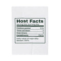 Funny Christmas Hosting Throw Blanket Host Facts Label For The Host