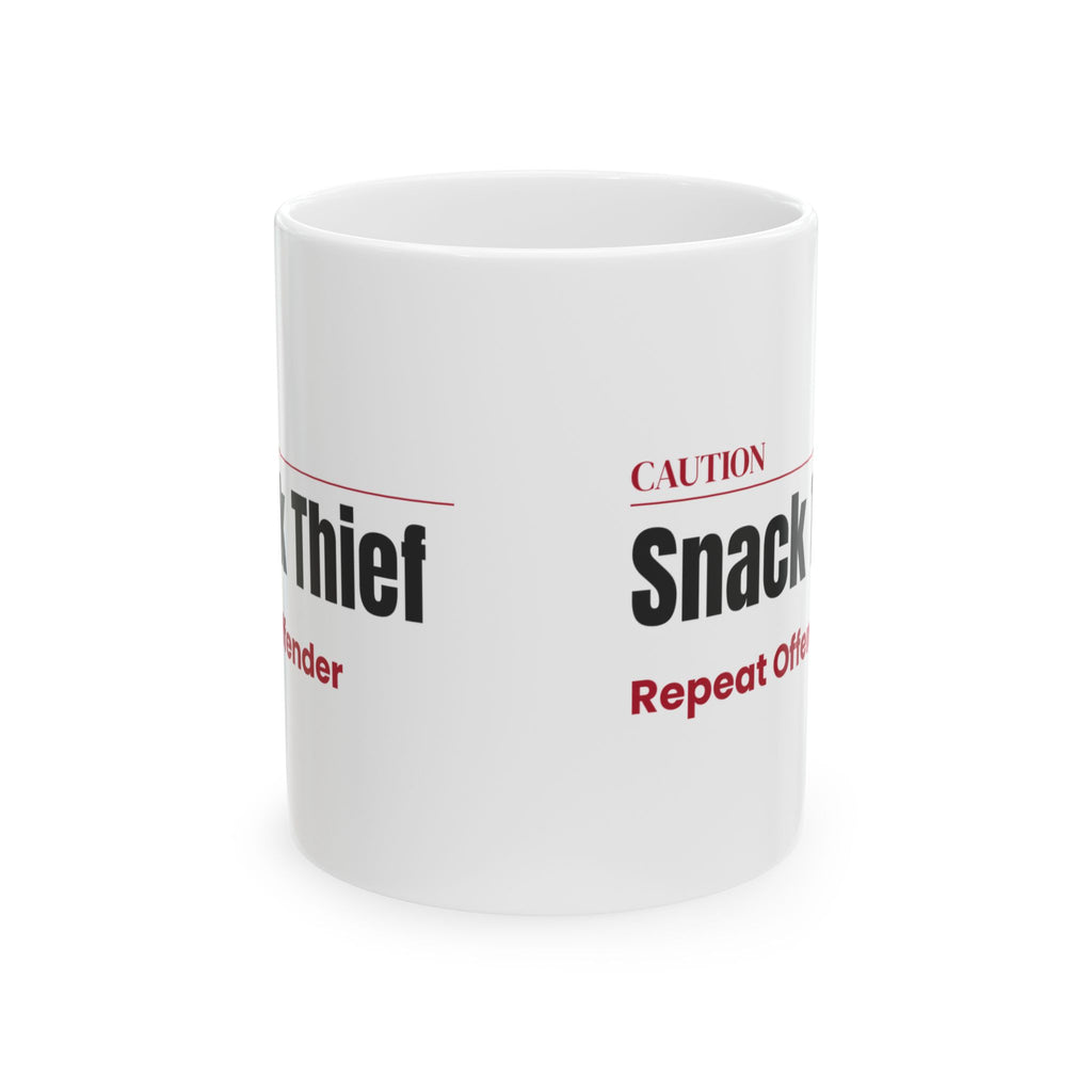 Funny Husband Coffee Mug Snack Thief For Him