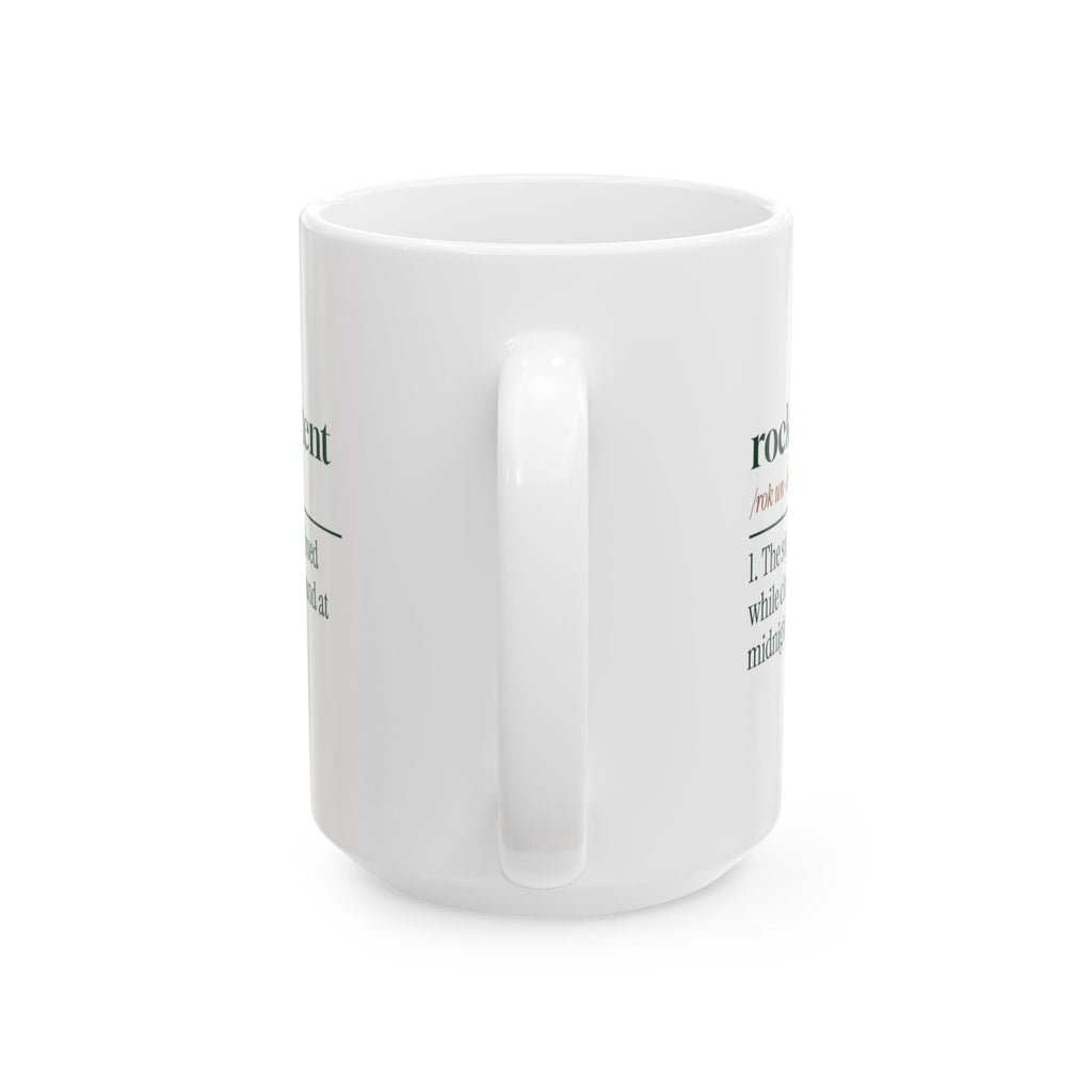 Funny Camping Coffee Mug Rock Under Tent Dictionary For Tent Campers