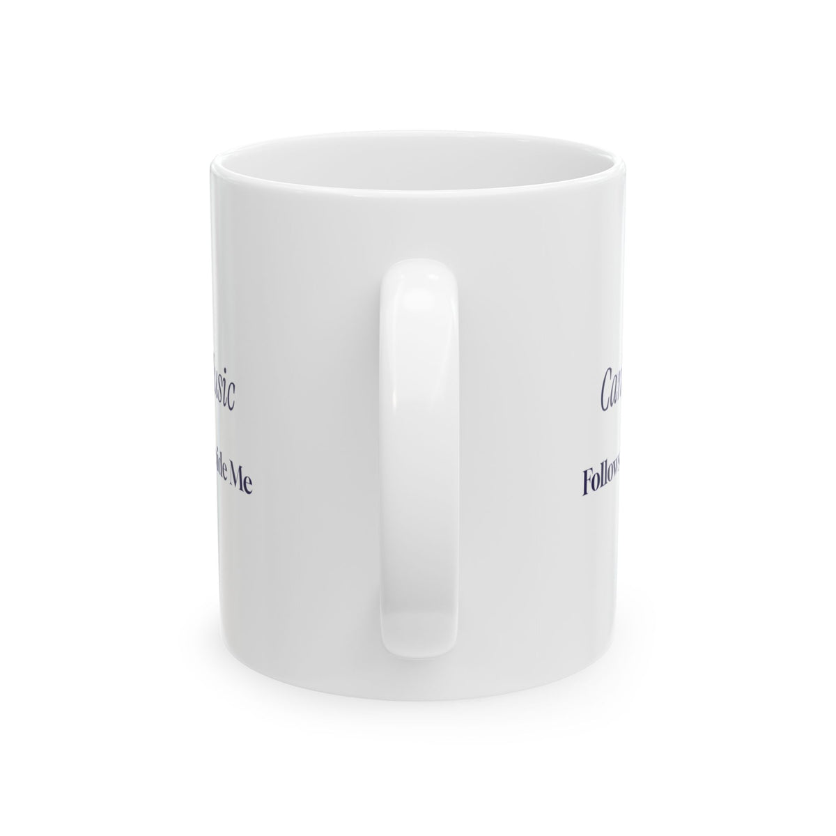 Funny Choir Coffee Mug Can't Read Music Follows The Alto