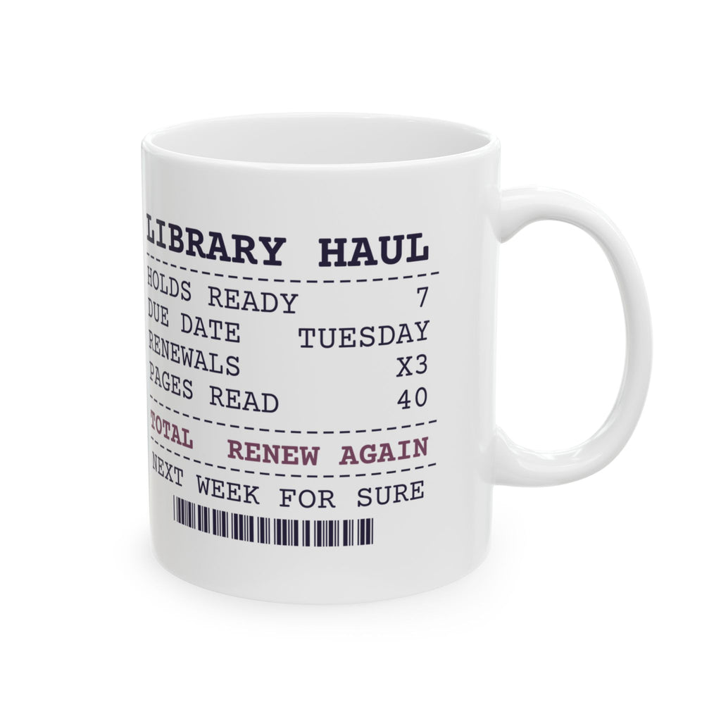 Funny Book Lover Coffee Mug Renewed It Three Times Still On Page 40