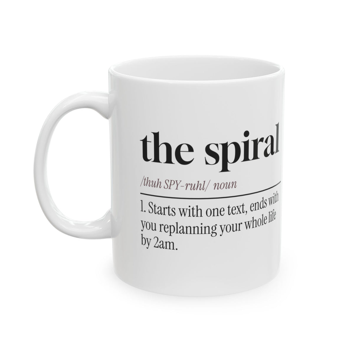 The Spiral Dictionary Mug For Overthinkers