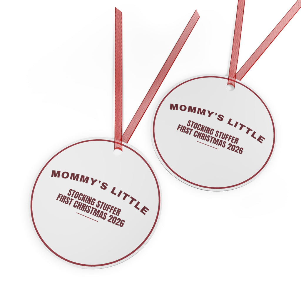 Christmas Ornament 2026 Mommy's Little Stocking Stuffer Baby