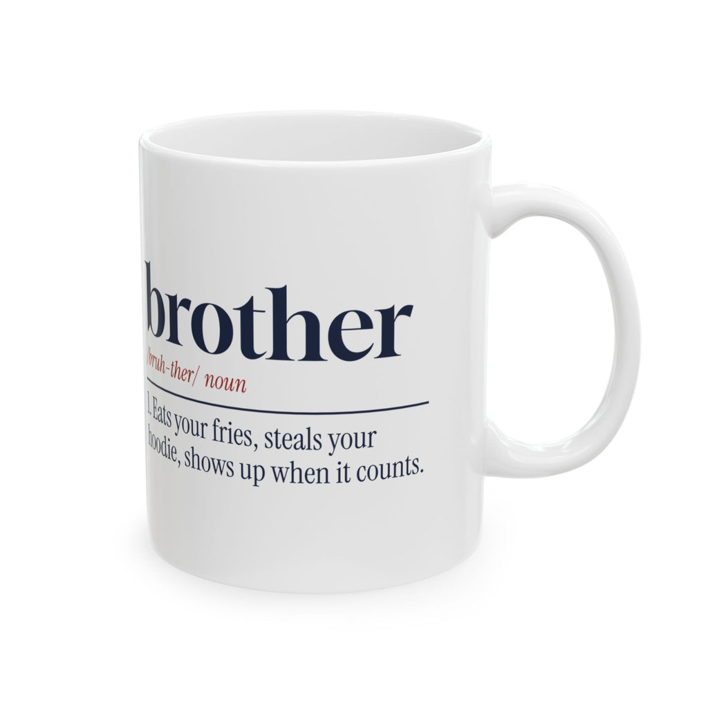 Funny Brother Coffee Mug Brother Dictionary Definition For Brothers