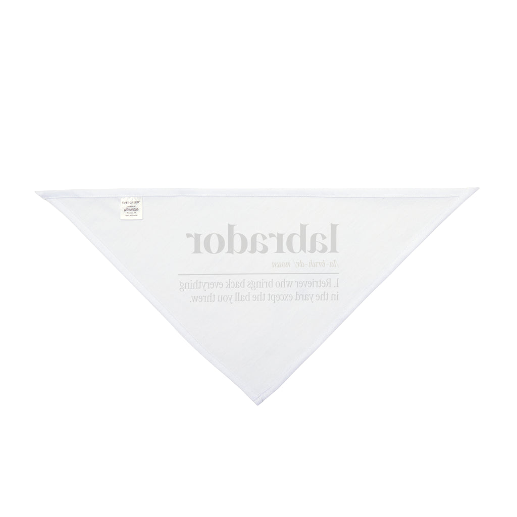 Funny Labrador Dog Bandana Dictionary Brings Back Everything Else