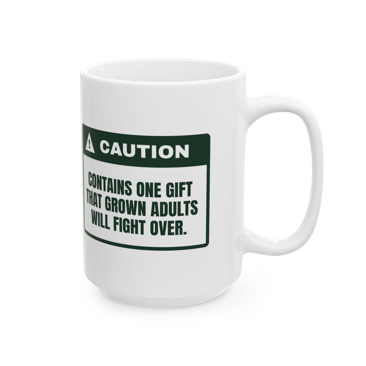 Funny White Elephant Coffee Mug Grown Adults Will Fight Over This