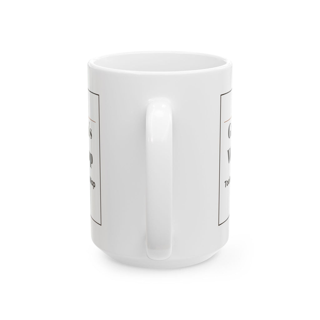 Funny Grandpa Workshop Ticket Coffee Mug For Grandpa