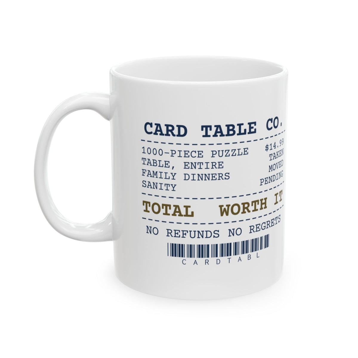 Puzzle Coffee Mug Took The Whole Table Worth It