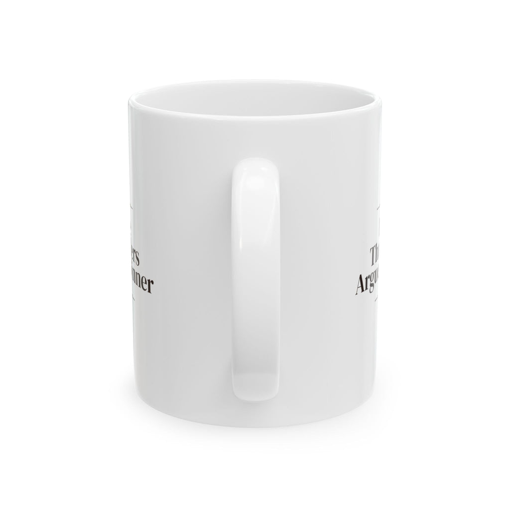 Firefighter Mug Pull Hose Throw Ladders Argue About Dinner