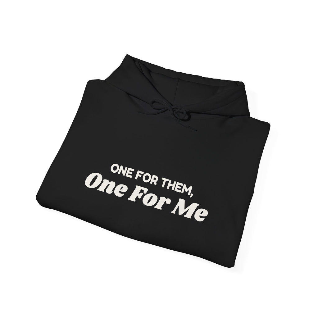 Funny Christmas Shopping Hoodie One For Them One For Me