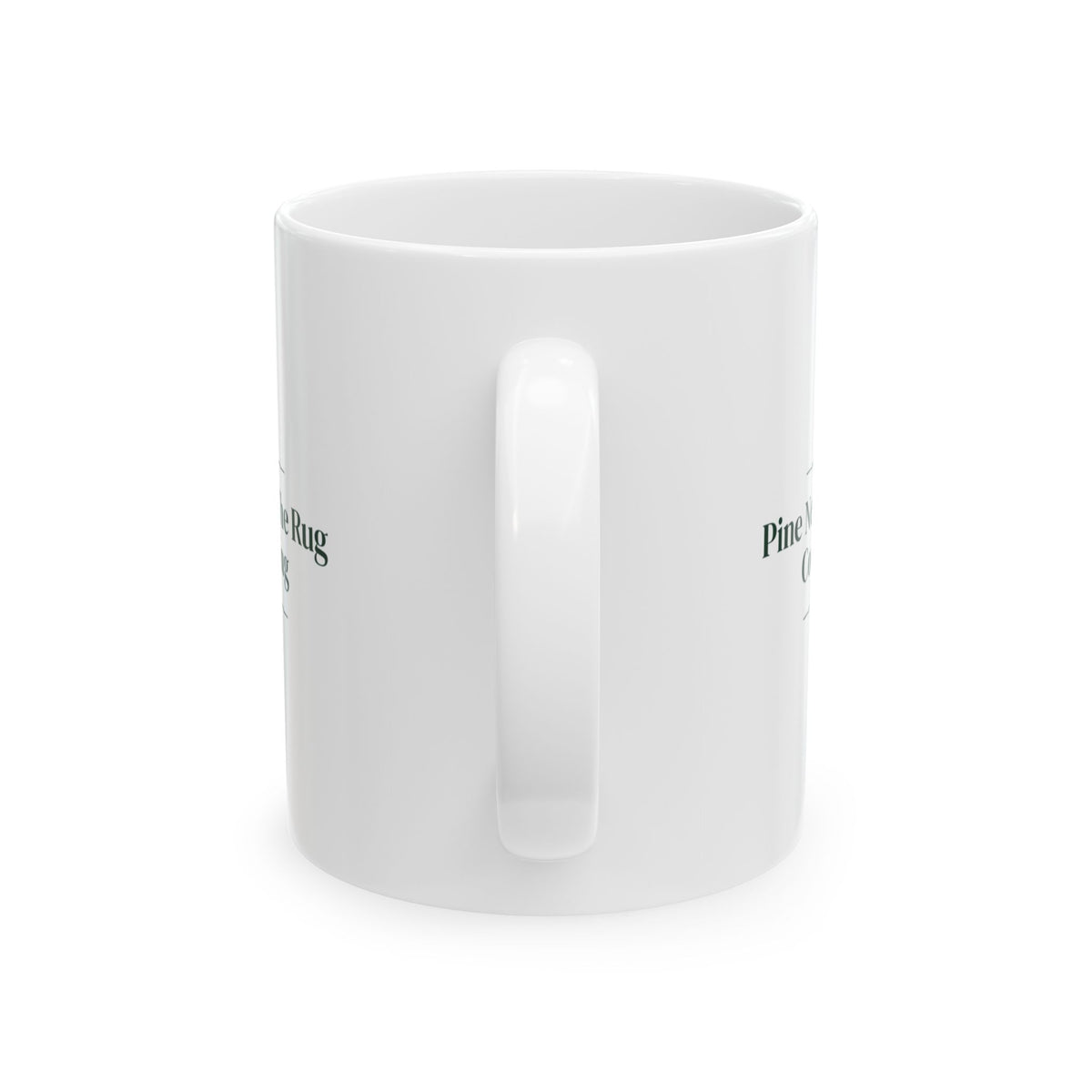 Cozy Christmas Coffee Mug Pine Needles On The Rug Cocoa Warming