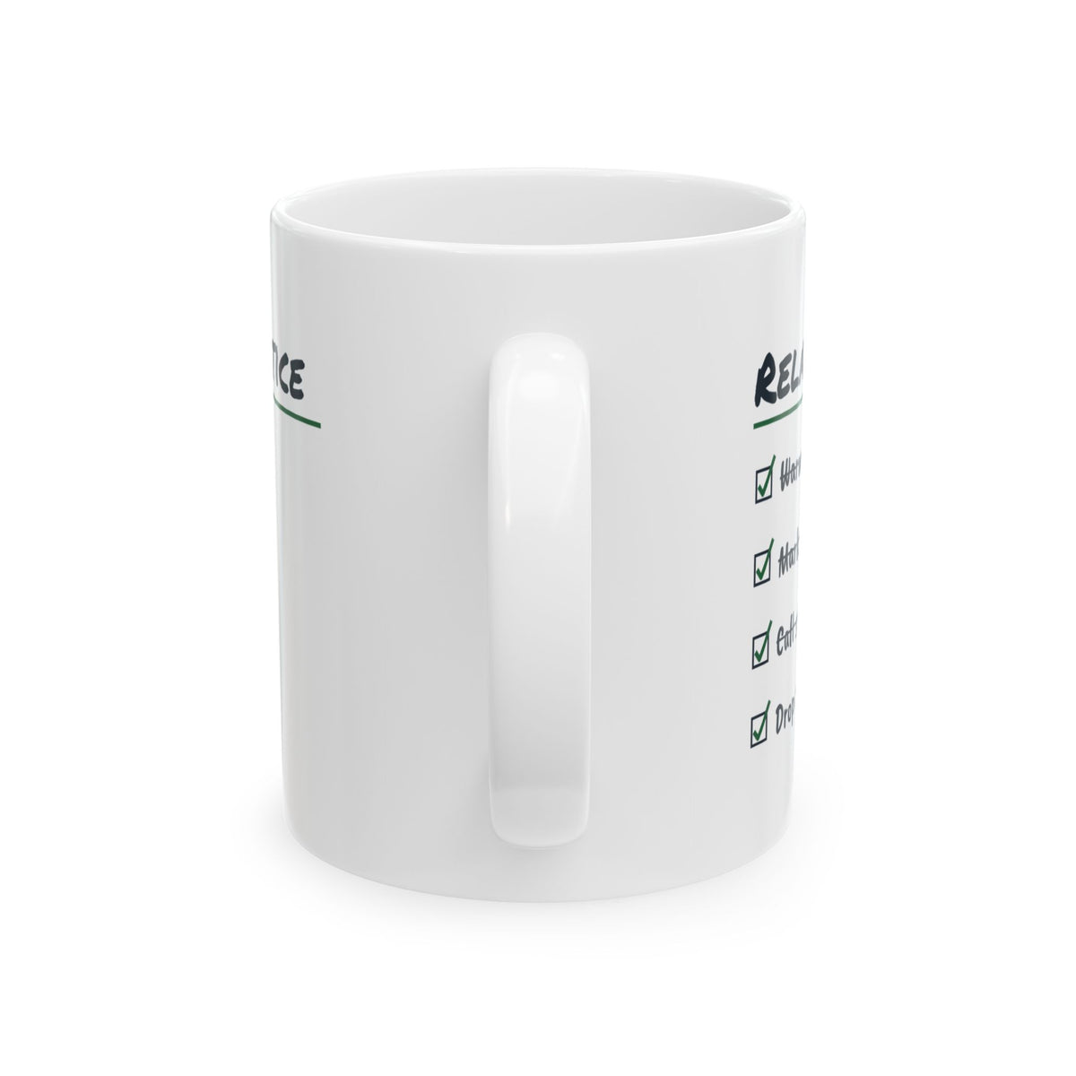 Funny Track Coffee Mug Relay Practice Checklist Call Stick For Runners