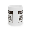 Funny Woodworking Coffee Mug Not Really A 2x4 Warning For Woodworkers