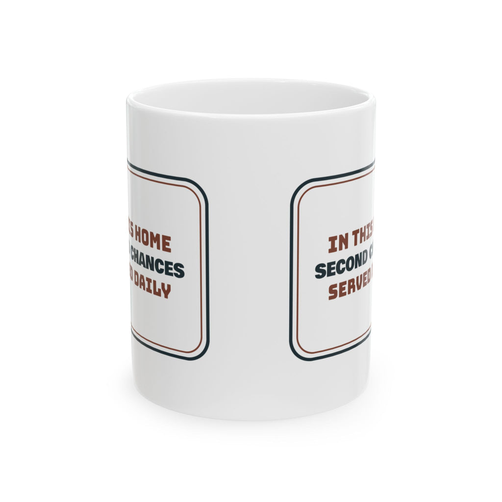 Rescue Pet Coffee Mug Second Chances Served Daily For Pet Adopters